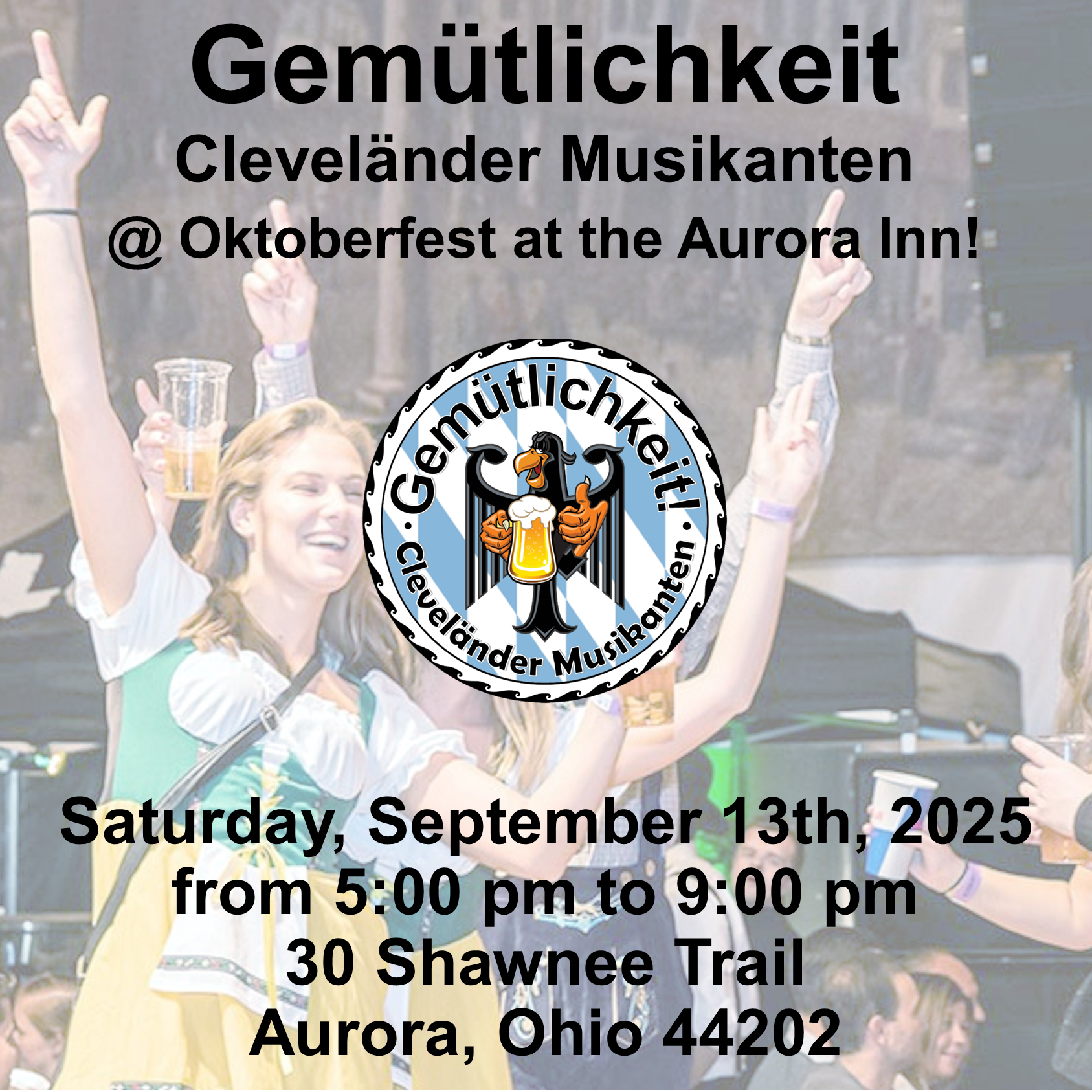 Oktoberfest at the Aurora Inn!