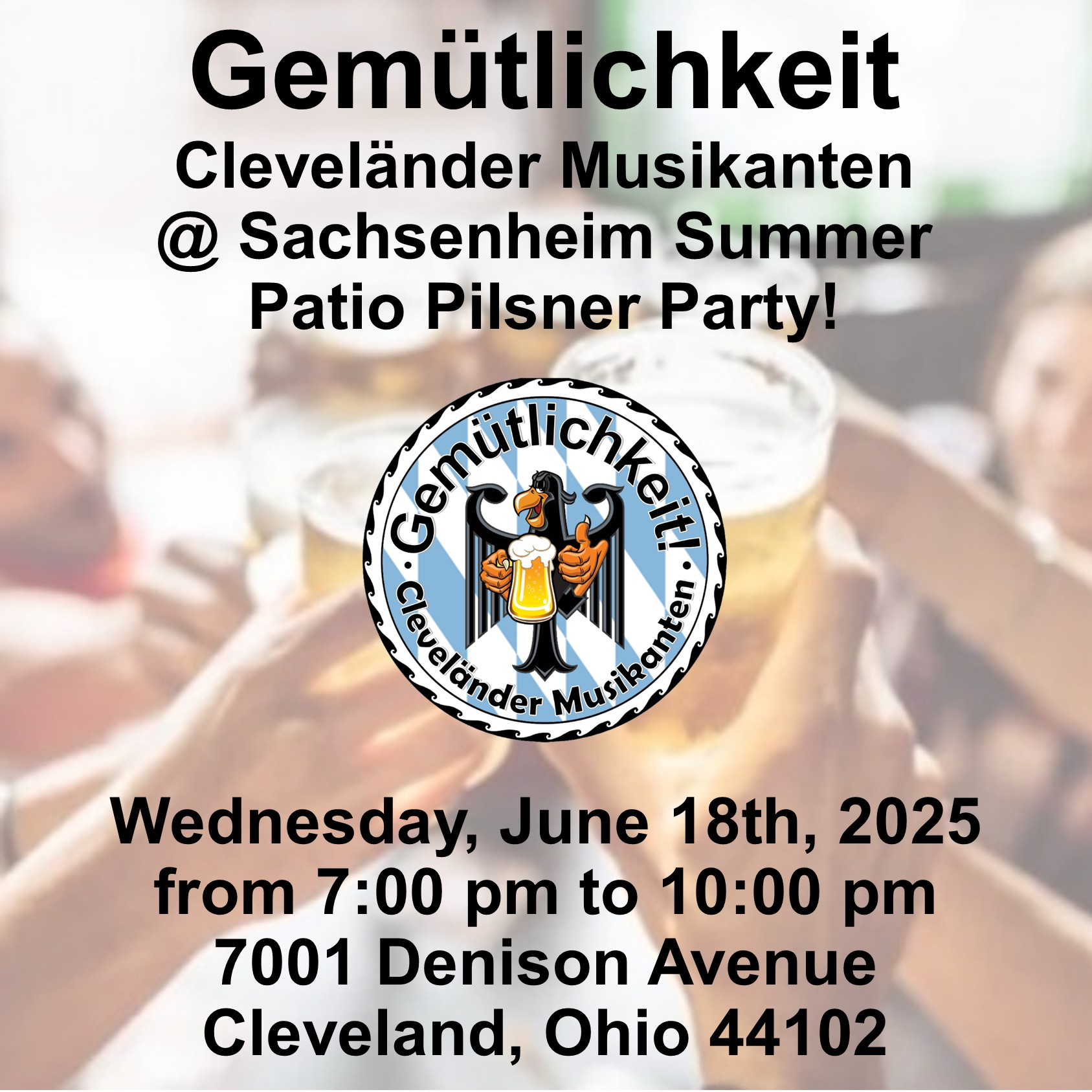 Sachsenheim Summer Patio Pilsner Party!